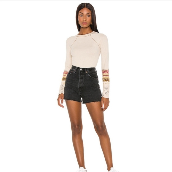 Free People In The Mix Cuff Top - Picture 16 of 16